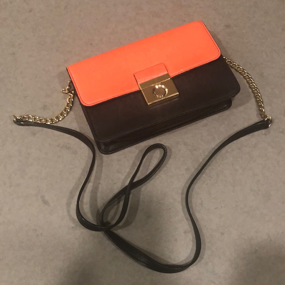 Milky Colorblock Crossbody Leather Bag 🎊🎉